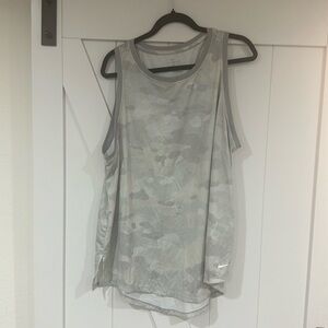 Grey camo The Nike Tee sleeveless shirt 1x